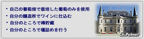 ボルドーシャトーワインの条件図解