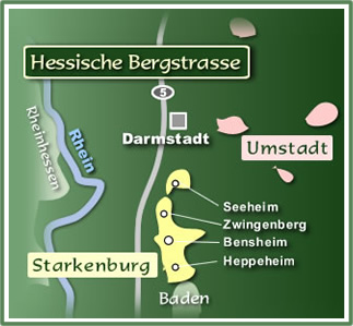 Hessisch Bergstrasse-WineMap