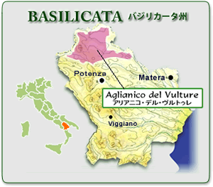 Basilcata WineMap