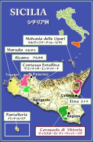 Sicilia WineMap