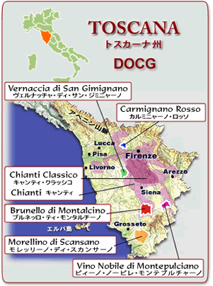 Toscana WineMap