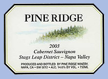 PINE RIDGE WINERY