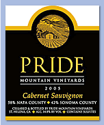 PRIDE MOUNTAIN VINEYARDS